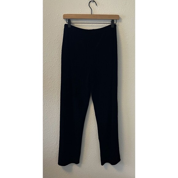 Vintage Gap Velvet Pants Womens XS Pull On Black Whimsigoth Fairy Witchy 90s Y2K - Picture 6 of 12